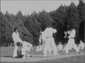 Prof. L. C. Pares quando aluno de karatê, foto 18