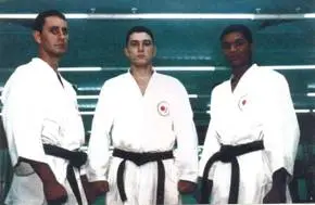 Atletas da Academia Pares Sports integrantes da seleção brasileira de kata, classificados para o Pan-Americano de Karatê de 1999, em Cuba, foto 4