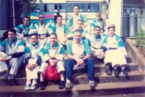 Equipes de karatê de São Carlos nos Jogos Regionais e Abertos, foto 2
