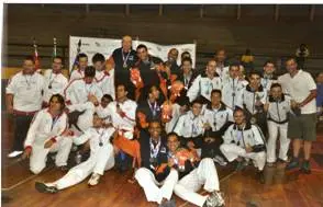 Equipes de karatê de São Carlos nos Jogos Regionais e Abertos, foto 7