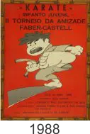 Cartaz de torneio patrocinado pela Faber Castell, organizado por José Adelmo de Miranda, Academia Pares e supervisão de Takashi Shimo, foto 3