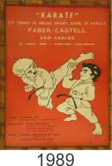 Cartaz de torneio patrocinado pela Faber Castell, organizado por José Adelmo de Miranda, Academia Pares e supervisão de Takashi Shimo, foto 5